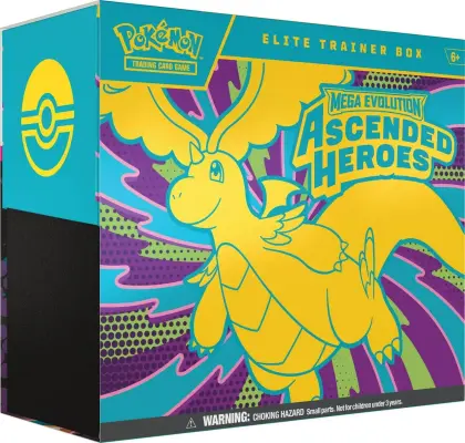 Pokémon TCG Ascended Heroes Elite Trainer Box ENG
