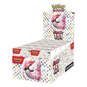 Présentation du pack de boosters Pokemon TCG 151 ENG
