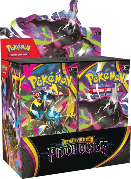 Pokémon TCG Mega Evolution ME05 Pitch Black Booster Box Display ENG
