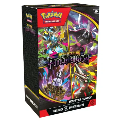 Pokémon TCG Mega Evolution : Pack Booster Pitch Black (6 Pack) (ENG)