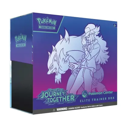 Pokémon TCG Scarlet et Violet voyagent ensemble Pokemon Center Elite Trainer Box ENG