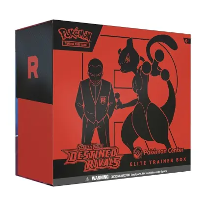 PokemonTCG Scarlet et Violet Destined Rivals Pokemon Center Elite Trainer Box ENG