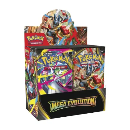 Pokémon TCG Mega Evolution Enhanced Booster Display Box 36 packs et 1 carte promotionnelle