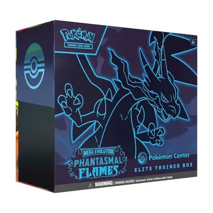 Pokémon TCG : Mega Evolution Flammes Phantasmiques Pokemon Center Elite Trainer Box ENG