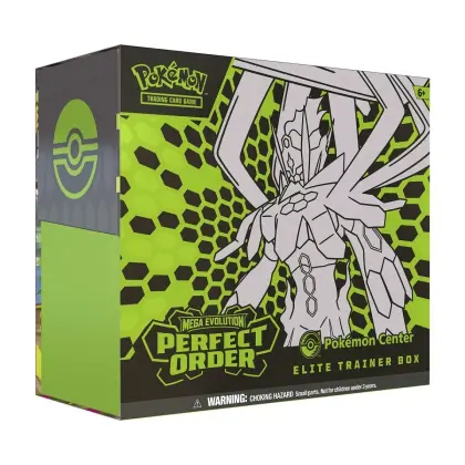 Pokemon TCG Mega Evolution Commande Parfaite Pokemon Center Elite Trainer Box Limited ENG