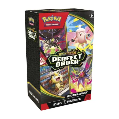 Pokémon TCG Mega Evolution Perfect Order Booster Bundle (6 paquets) ENG