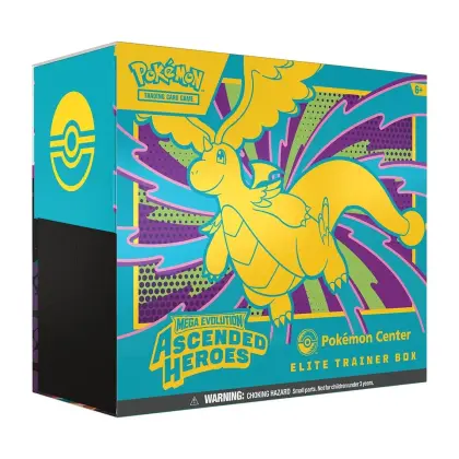 Pokémon TCG Mega Evolution Ascended Heroes Pokemon Center Elite Trainer Box ENG