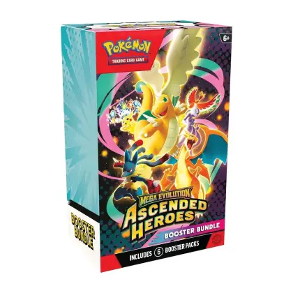 Pack Booster Héros Ascensionnés Mega Evolution du JCC Pokémon (6 Packs) ENG