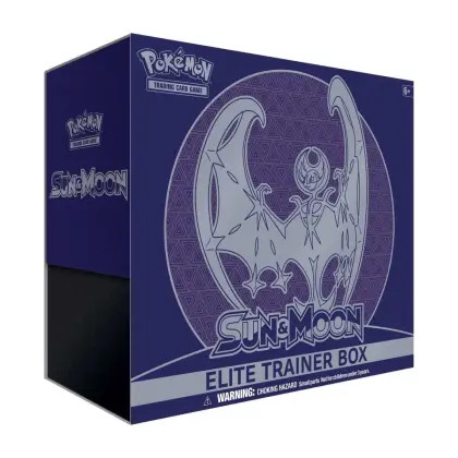 Boîte d'entraînement d'élite Soleil et Lune du JCC Pokémon (Lunala)