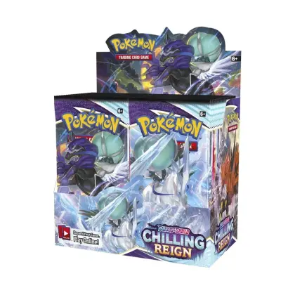 Pokémon TCG Épée et Bouclier Chilling Reign Booster Boîte de présentation (36 paquets) ENG