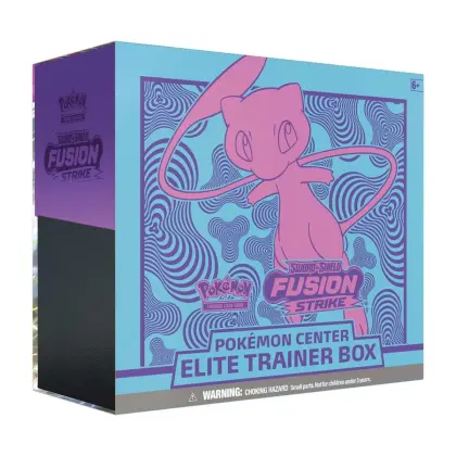 Pokémon TCG Épée et Bouclier Fusion Strike Pokemon Center Elite Trainer Box ENG