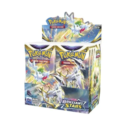 Pokémon TCG Épée et Bouclier Brilliant Stars Booster Display Box (36 paquets) ENG