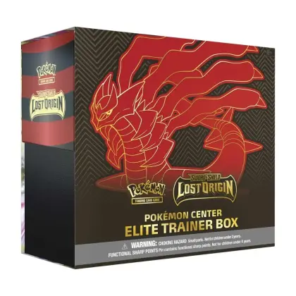 Pokémon TCG Épée et Bouclier Lost Origin Pokemon Center Elite Trainer Box ENG