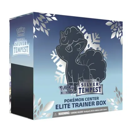 Pokémon TCG Épée et Bouclier Silver Tempest Pokemon Center Elite Trainer Box ENG