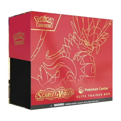 Pokémon TCG Boîte d'entraînement Écarlate et Violet Pokemon Center Elite (Koraidon) ENG