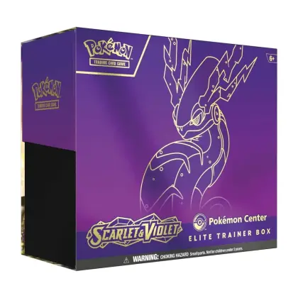 Pokémon TCG Boîte d'entraînement Écarlate et Violet Pokemon Center Elite (Miraidon) ENG