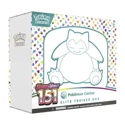 Pokémon TCG Écarlate et Violet 151 Pokémon Center Elite Trainer Box ENG