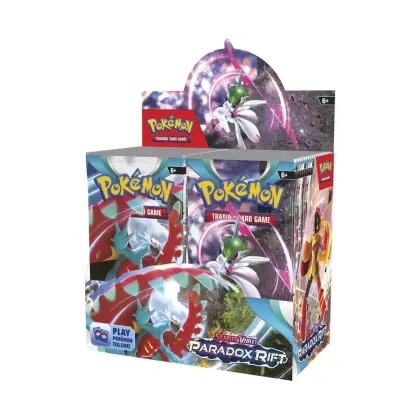Pokémon JCC Écarlate et Violet Paradox Rift Booster Boîte de présentation (36 paquets) ENG
