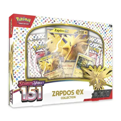 Pokémon TCG Écarlate et Violet 151 Collection Zapdos ex ENG