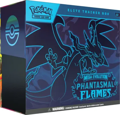 Pokémon TCG : Mega Evolution Phantasmal Flames Elite Trainer Box ENG