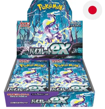 Pokémon TCG Violet EX 30 Affichage Japonais JP