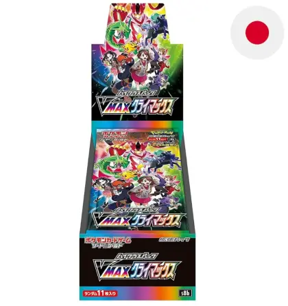 Pokémon TCG VMAX Climax 10 Booster Box Japonais JP