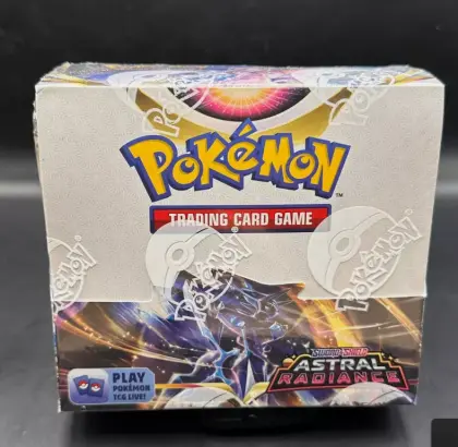 Affichage Booster de Radiance Astrale Épée et Bouclier Pokémon Anglais ENG