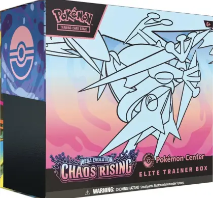 Pokémon JCC : Mega Evolution Chaos Rising Pokémon Center Elite Trainer Box