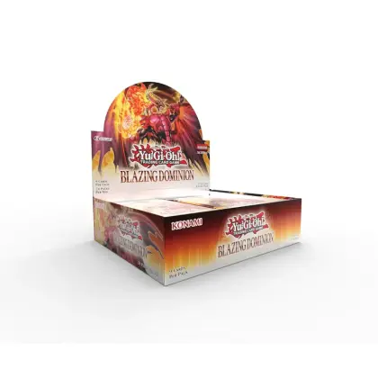 YuGiOh! - Affichage du booster Blazing Dominion - Anglais