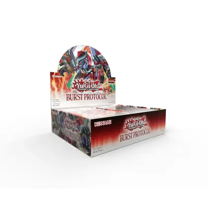 YuGiOh! - Affichage du booster de protocole Burst - Anglais